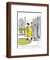 Hazel Cartoon-Ted Key-Framed Giclee Print