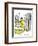 Hazel Cartoon-Ted Key-Framed Giclee Print