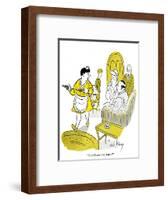 Hazel Cartoon-Ted Key-Framed Giclee Print