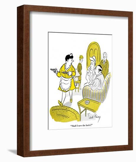 Hazel Cartoon-Ted Key-Framed Giclee Print