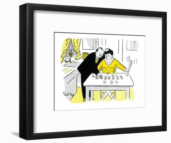 Hazel Cartoon-Ted Key-Framed Giclee Print