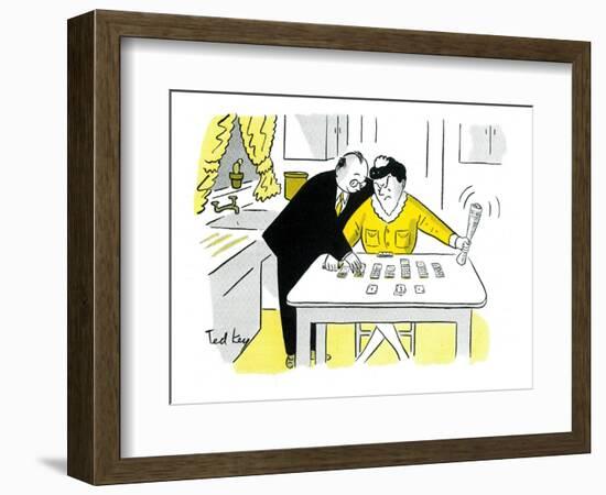 Hazel Cartoon-Ted Key-Framed Giclee Print