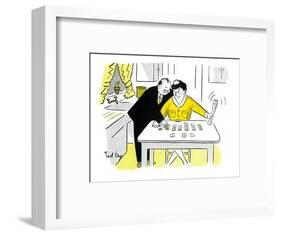 Hazel Cartoon-Ted Key-Framed Giclee Print