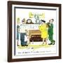 Hazel Cartoon-Ted Key-Framed Giclee Print