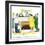 Hazel Cartoon-Ted Key-Framed Giclee Print