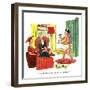 Hazel Cartoon-Ted Key-Framed Giclee Print