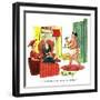 Hazel Cartoon-Ted Key-Framed Giclee Print