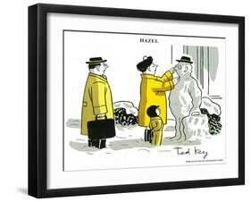 Hazel Cartoon-Ted Key-Framed Giclee Print