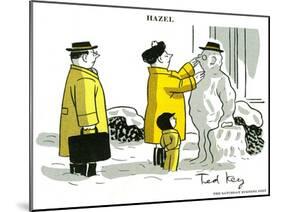 Hazel Cartoon-Ted Key-Mounted Giclee Print