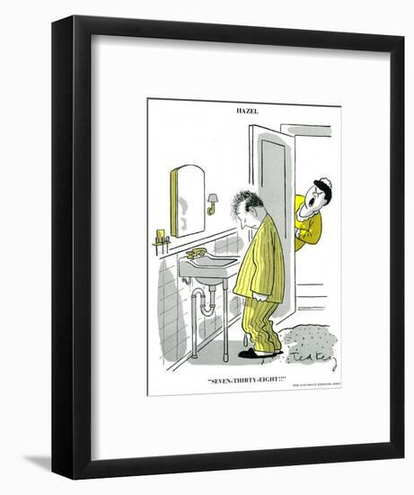 Hazel Cartoon-Ted Key-Framed Giclee Print