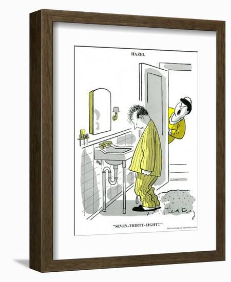 Hazel Cartoon-Ted Key-Framed Giclee Print