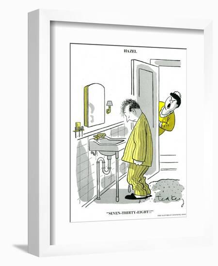 Hazel Cartoon-Ted Key-Framed Giclee Print