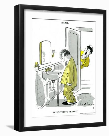 Hazel Cartoon-Ted Key-Framed Giclee Print