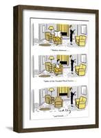 Hazel Cartoon-Ted Key-Framed Giclee Print