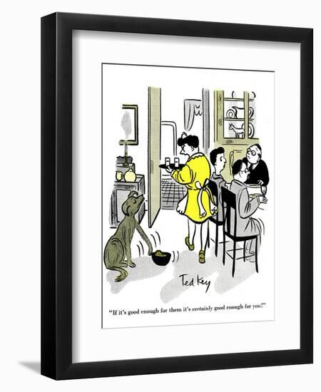 Hazel Cartoon-Ted Key-Framed Giclee Print