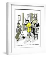 Hazel Cartoon-Ted Key-Framed Giclee Print