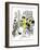 Hazel Cartoon-Ted Key-Framed Giclee Print