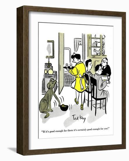 Hazel Cartoon-Ted Key-Framed Giclee Print