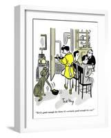 Hazel Cartoon-Ted Key-Framed Giclee Print