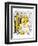 Hazel Cartoon-Ted Key-Framed Giclee Print