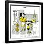 Hazel Cartoon-Ted Key-Framed Giclee Print