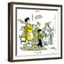 Hazel Cartoon-Ted Key-Framed Giclee Print