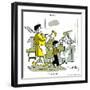 Hazel Cartoon-Ted Key-Framed Giclee Print