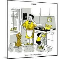 Hazel Cartoon-Ted Key-Mounted Giclee Print