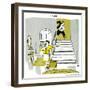 Hazel Cartoon-Ted Key-Framed Giclee Print