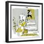 Hazel Cartoon-Ted Key-Framed Giclee Print