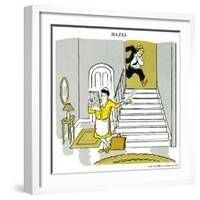 Hazel Cartoon-Ted Key-Framed Giclee Print