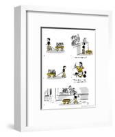 Hazel Cartoon-Ted Key-Framed Giclee Print