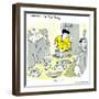 Hazel Cartoon-Ted Key-Framed Giclee Print