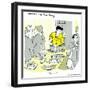 Hazel Cartoon-Ted Key-Framed Giclee Print