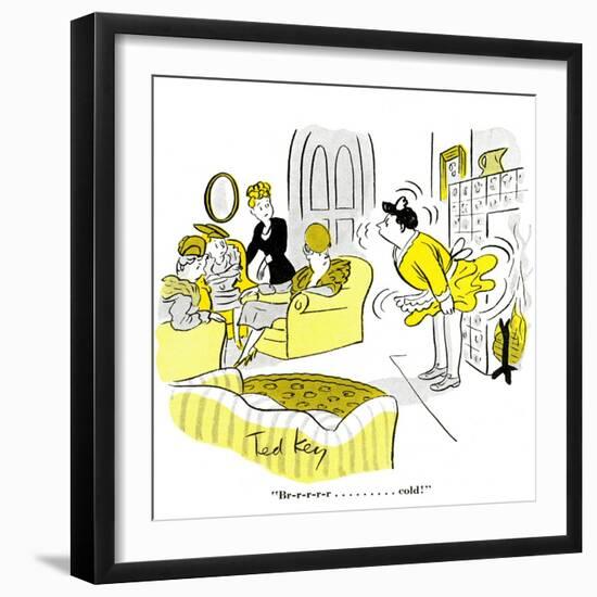 Hazel Cartoon-Ted Key-Framed Giclee Print