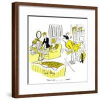 Hazel Cartoon-Ted Key-Framed Giclee Print