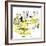 Hazel Cartoon-Ted Key-Framed Giclee Print