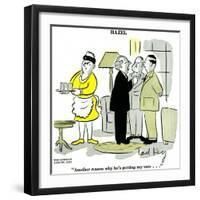 Hazel Cartoon-Ted Key-Framed Giclee Print