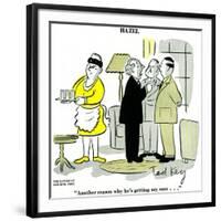 Hazel Cartoon-Ted Key-Framed Giclee Print