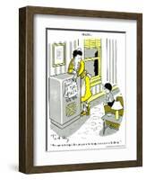 Hazel Cartoon-Ted Key-Framed Giclee Print