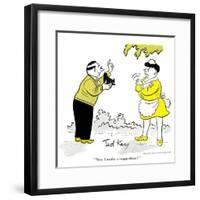 Hazel Cartoon-Ted Key-Framed Giclee Print