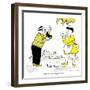 Hazel Cartoon-Ted Key-Framed Giclee Print