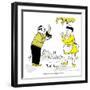 Hazel Cartoon-Ted Key-Framed Giclee Print