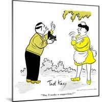 Hazel Cartoon-Ted Key-Mounted Giclee Print