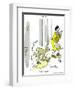 Hazel Cartoon-Ted Key-Framed Giclee Print