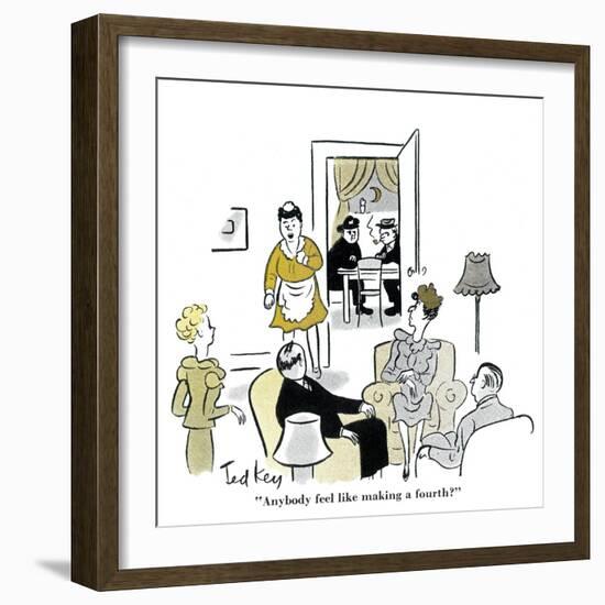 Hazel Cartoon-Ted Key-Framed Giclee Print