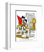 Hazel Cartoon-Ted Key-Framed Giclee Print