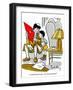 Hazel Cartoon-Ted Key-Framed Giclee Print