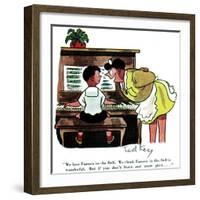 Hazel Cartoon-Ted Key-Framed Giclee Print