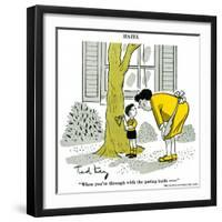 Hazel Cartoon-Ted Key-Framed Giclee Print